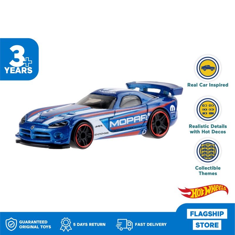 Jual Hot Wheels Mopar Series Dodge Viper Srt Acr Mainan Mobil Balap