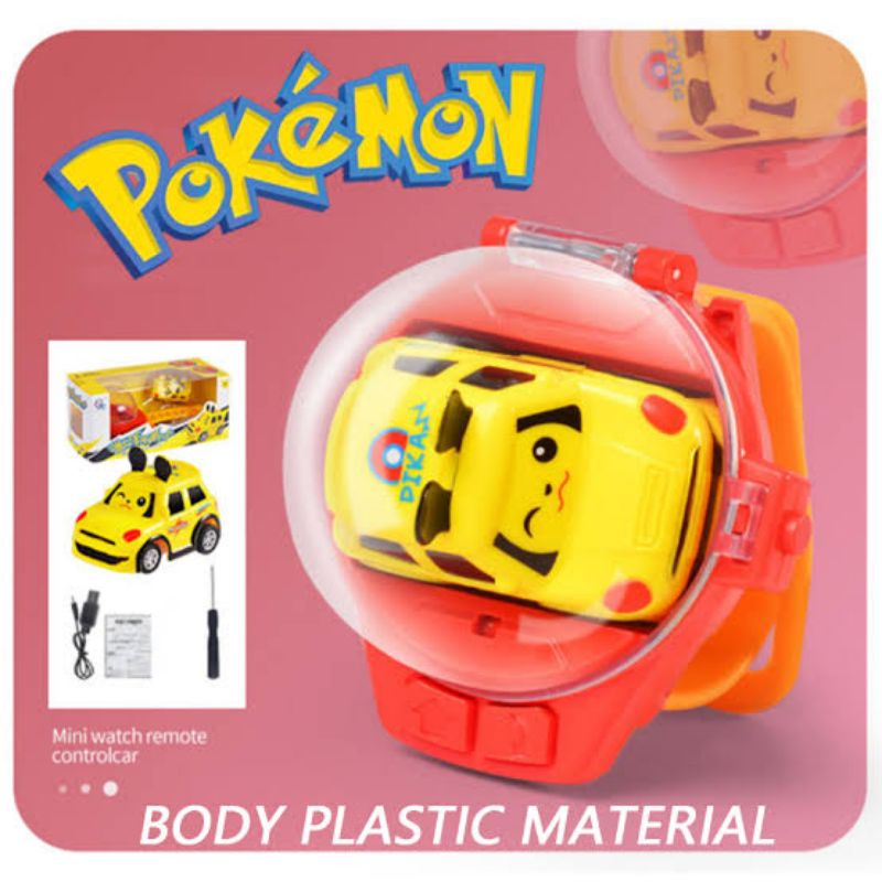 Jual Jam tangan pokemon remote control Kids Mini Racing Car Remote ...