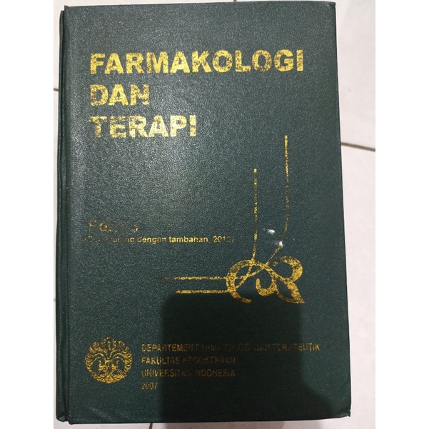 Jual Buku Farmakologi FK UI Edisi 5 (preloved) | Shopee Indonesia