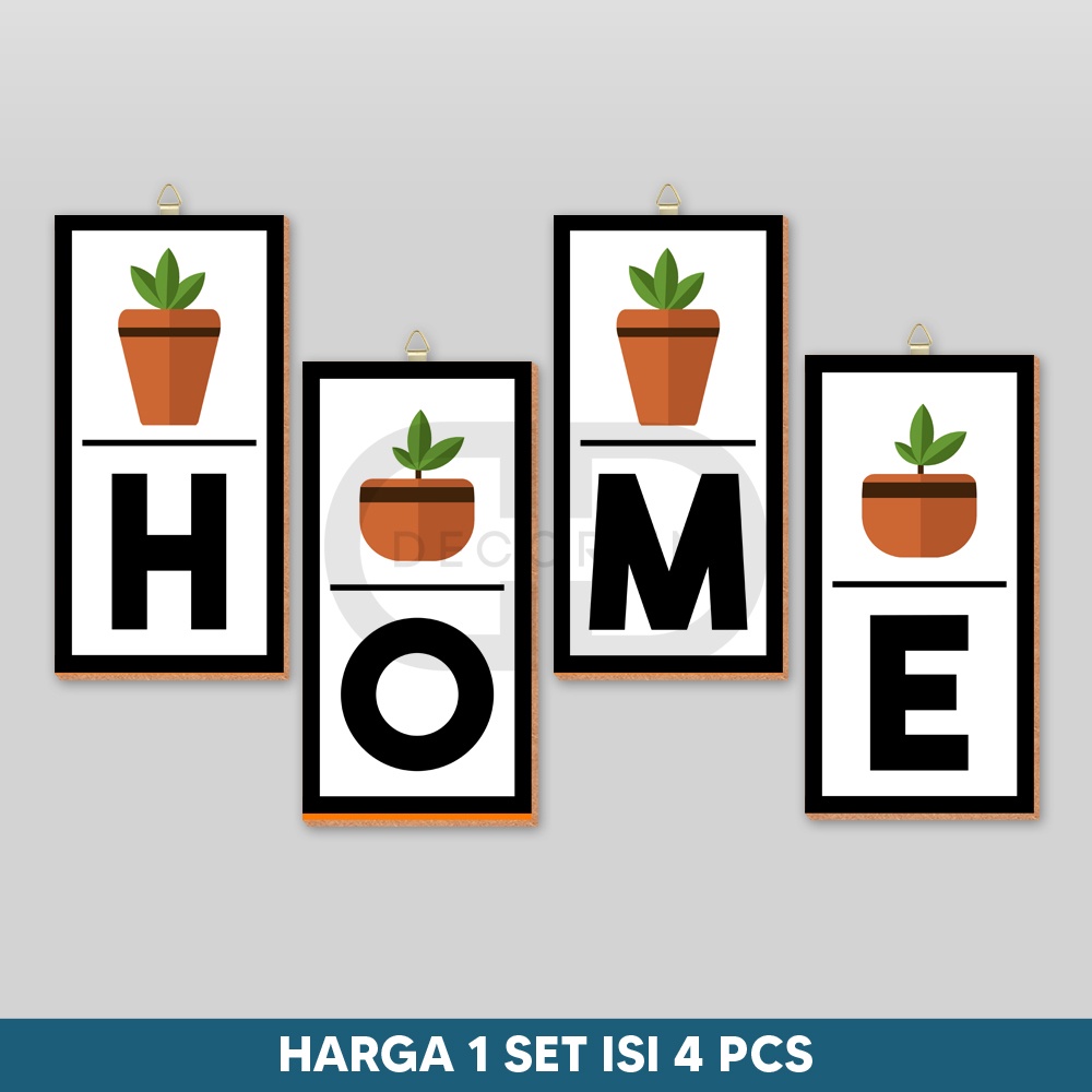 Jual Set Isi Pcs Hiasan Dinding Home Set Hiasan Dinding Ruang