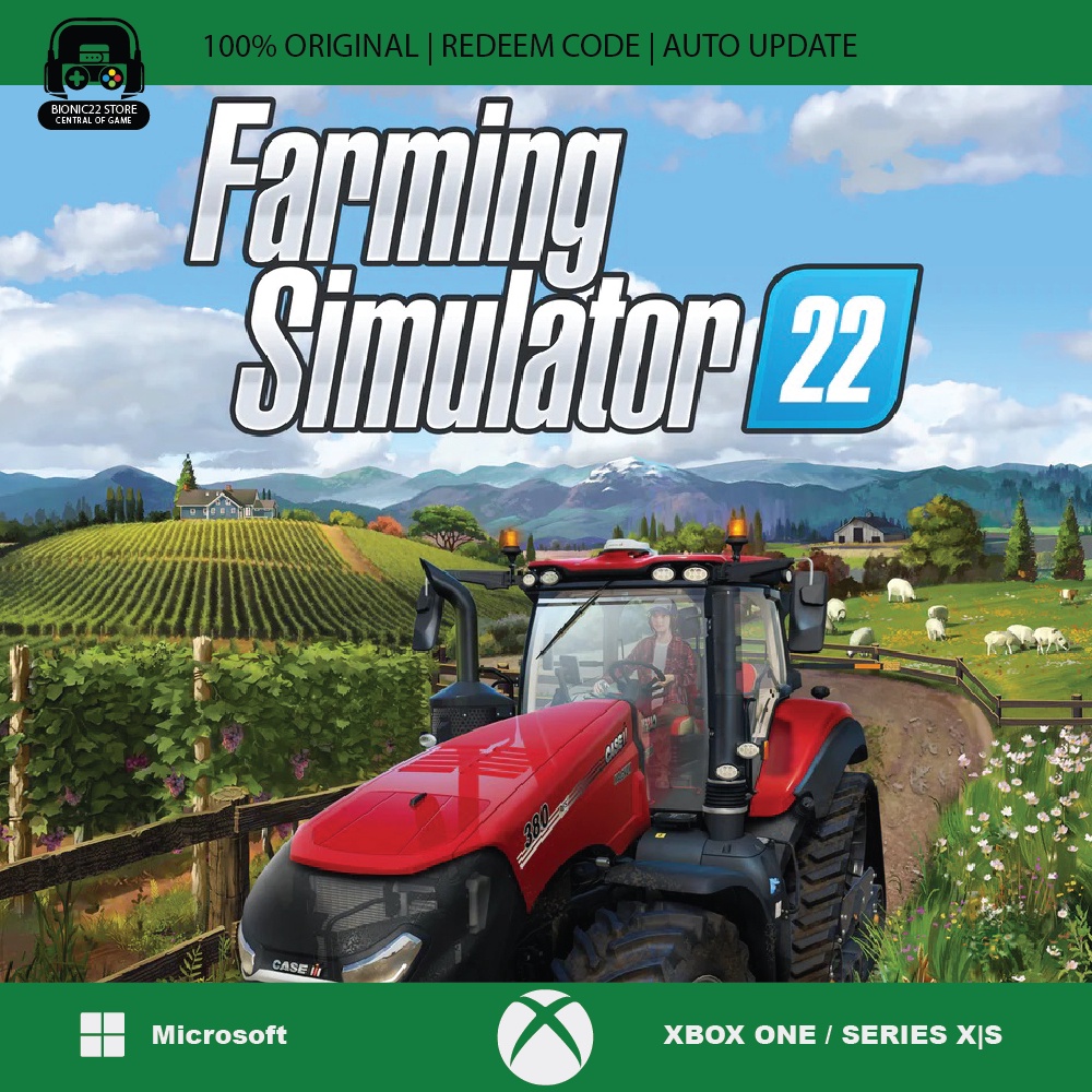 Jual Farming Simulator 22 Xbox One Series X|S Original Redeem Code Game ...