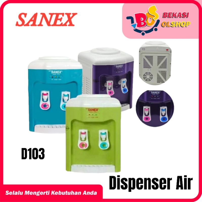Jual Dispenser Air Galon Panas dan Normal SANEX D103 | Shopee Indonesia