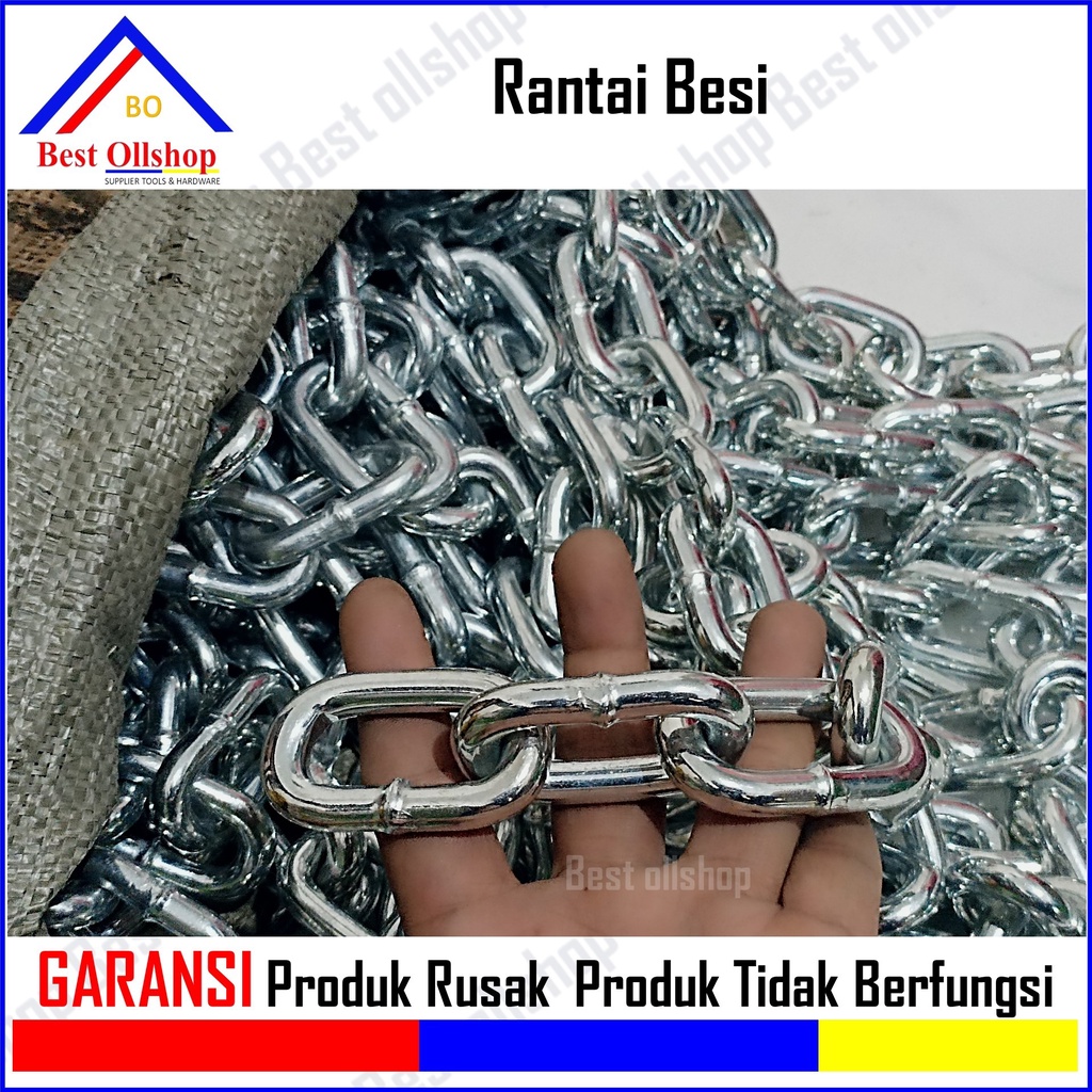 Jual Rantai Besi Rantai Kapal Harga Per 1 Meter Dan 50 Cm Rante