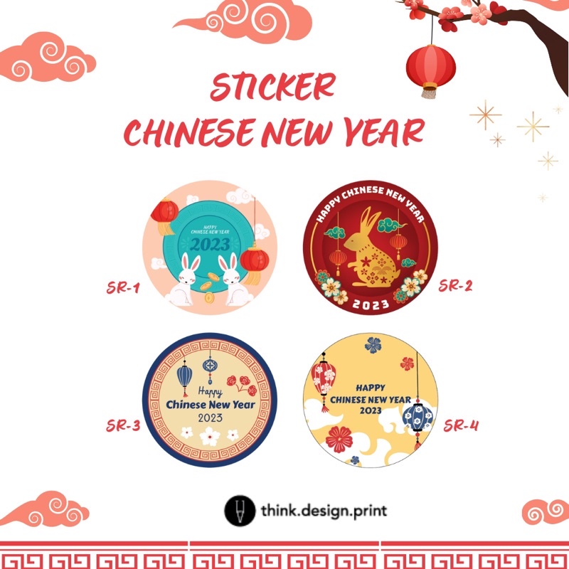 Jual Sticker Chinese New Year | Shopee Indonesia