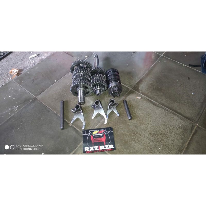 Jual Gear Rasio Ratio set Gigi 6 speed RXZ RZR | Shopee Indonesia