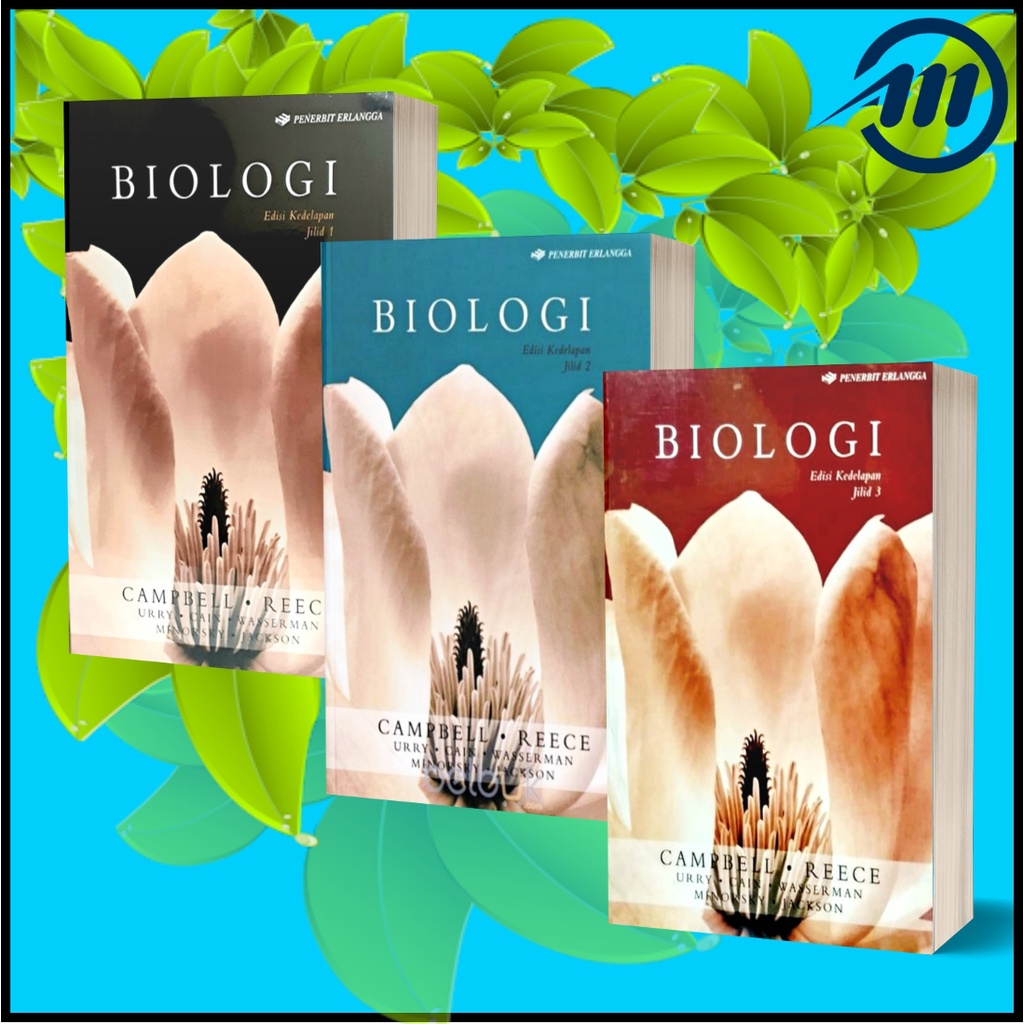 Jual Paket Biologi Campbell Oleh Reece Edisi 8 Jilid 1 2 Dan 3 | Shopee ...