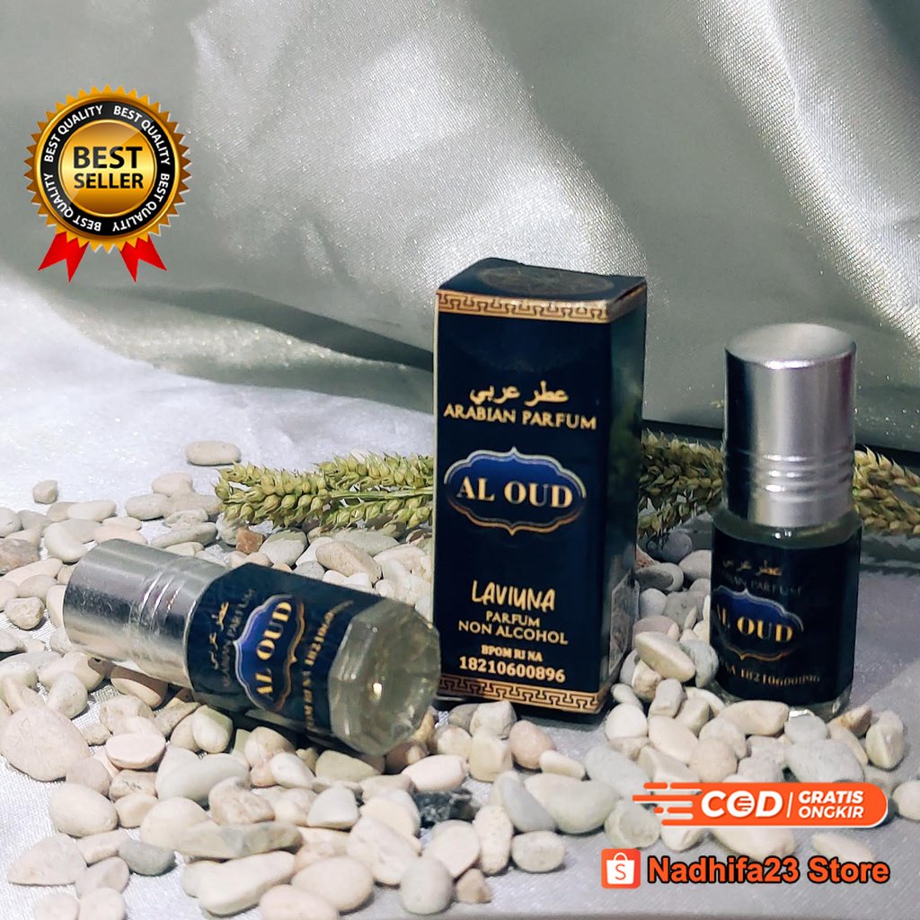 Jual Arabian Parfum Sholat Al Oud Halal Non Alkohol khas Timur Tengah