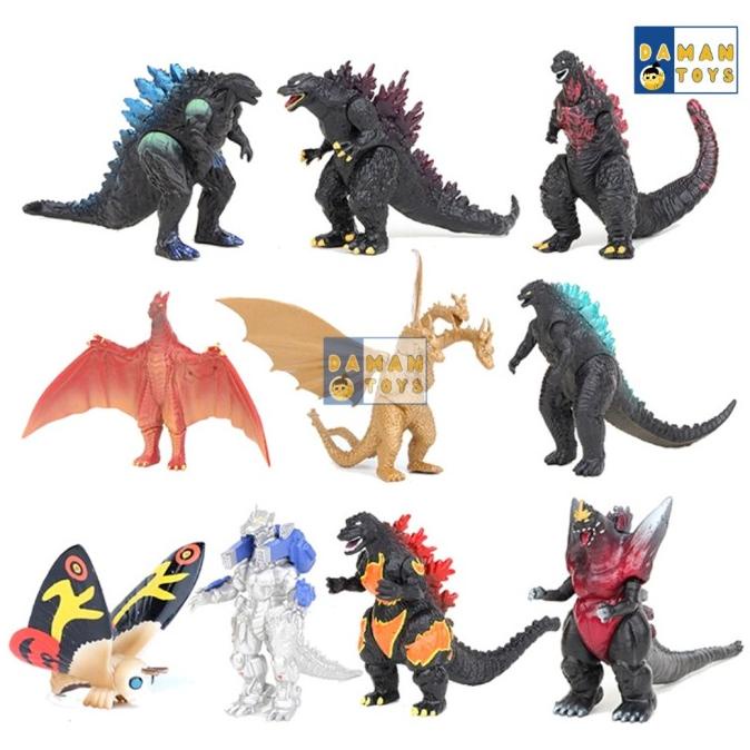 Jual Mothra Larva Godzilla Gigan Gojila vs Kong Gozila kaiju monster ...