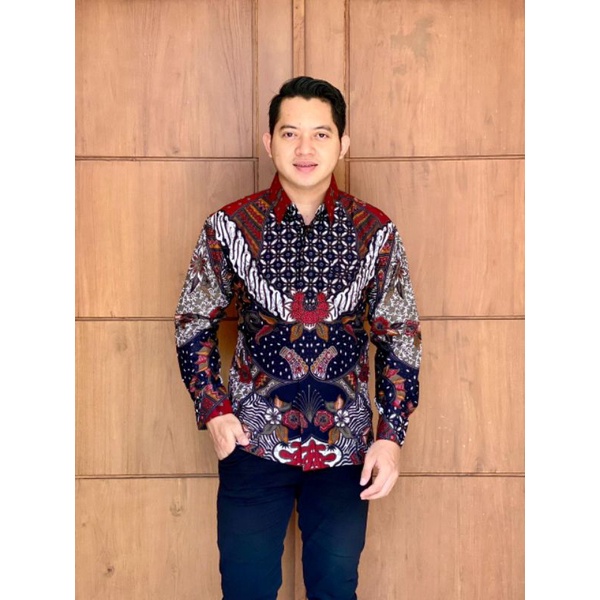 Jual KEMEJA BATIK PRIA FULL PURING BATIK SRAGENAN MOTIF JAYASURA ...