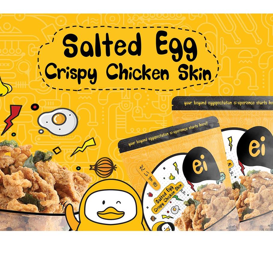 Jual Ei Salted Egg Chicken Skin Gr Shopee Indonesia