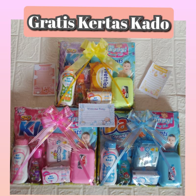 Jual kado bayi baru lahir/hampers bayi baru lahir/parsel bayi baru