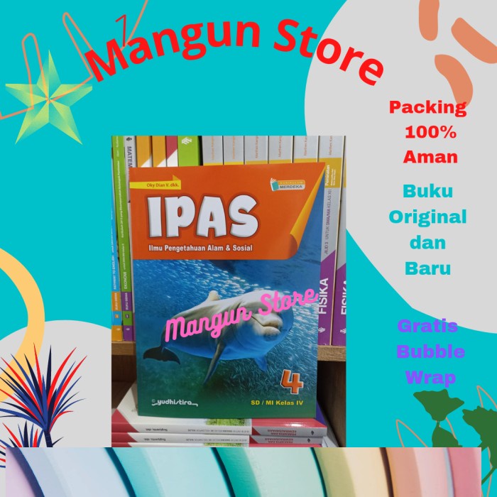 Jual BUKU IPAS KELAS 4 SD KURIKULUM MERDEKA YUDISTIRA | Shopee Indonesia