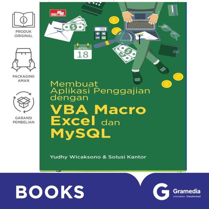 Jual Membuat Aplikasi Penggajian Dengan Vba Macro Excel Dan Mysql Gram33 Berkualitas Shopee 8543