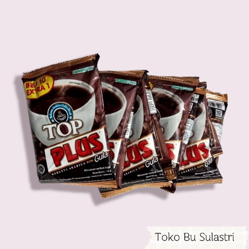 Jual TOP Plus Sachet (Kopi+Gula) 1 Renceng 10 sachet | Shopee Indonesia