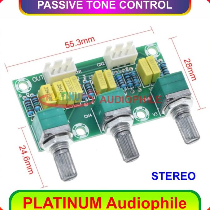 Jual Pasif Tone Control Stereo Passive Tone Control Pre Amplifier