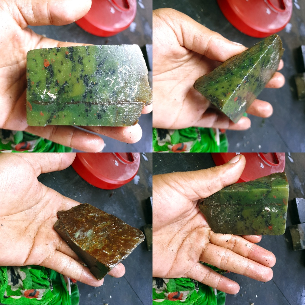 Jual Potongan Bahan Batu Giok Asli Nephrite Jade Natural Original Kd3633 Shopee Indonesia 1410