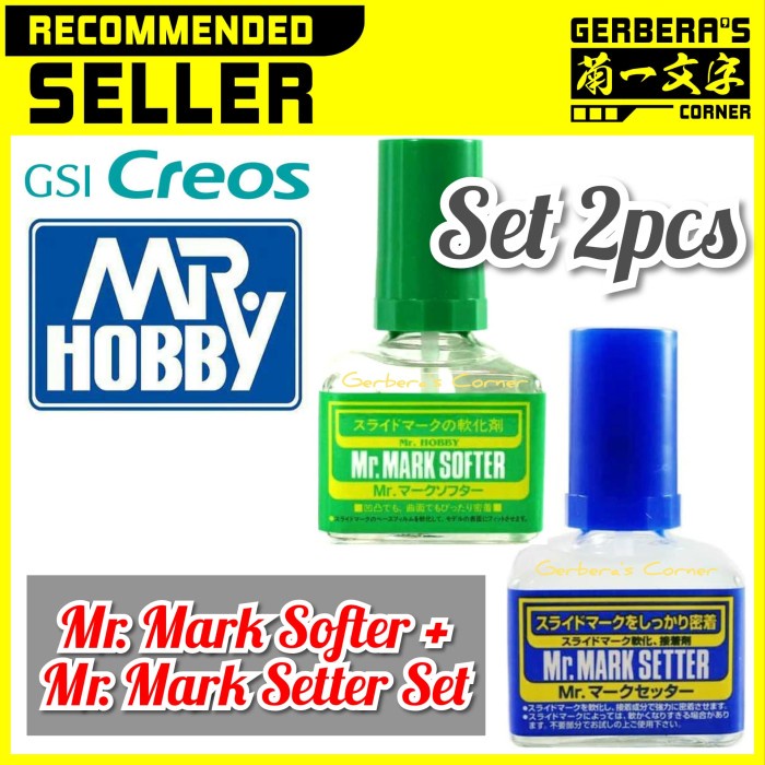 Jual Tool Mr Mark Softer + Mr Mark Setter Set Mr Hobby Shopee Indonesia