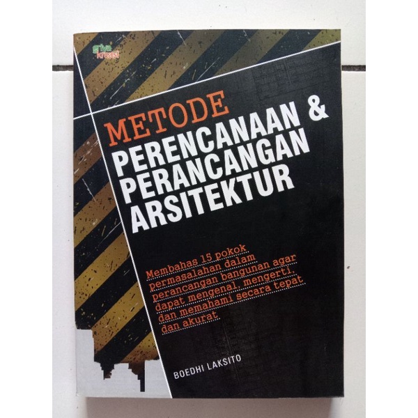 Jual Buku Arsitek - Metode Perencanaan & Perancangan Arsitektur ...