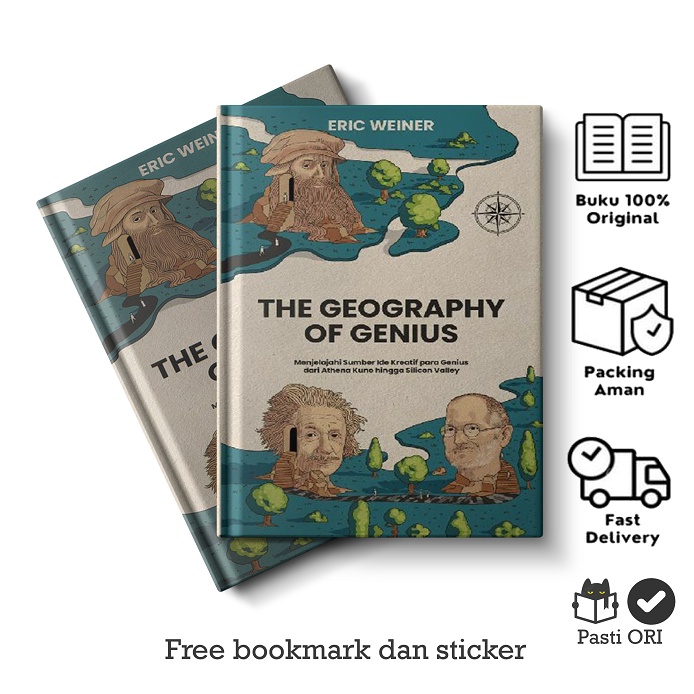 Jual BUKU THE GEOGRAPHY OF GENIUS | Shopee Indonesia