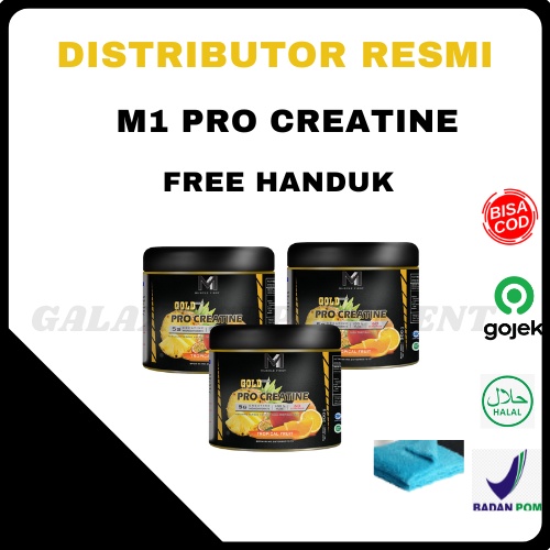 Jual Muscle First M1 Pro Creatine Gold Series Monohydrate 60 Serving