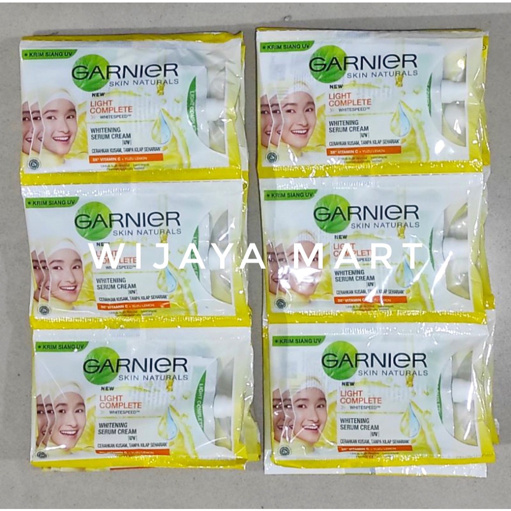 Jual Garnier Cream Complete (kuning) sachet 7ml (per lusin) Shopee