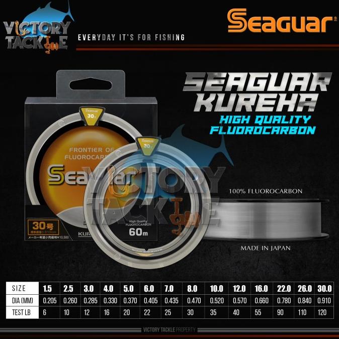 Jual Kualitas Terbaik Leader Seaguar Kureha 60M Series Vt00jo Shopee Indonesia