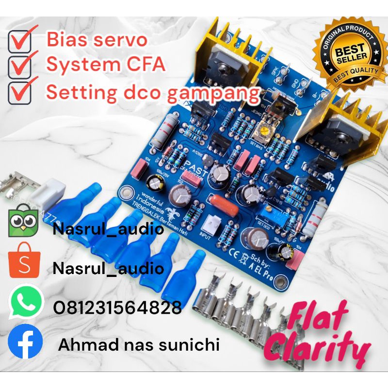 Jual KIT DRIVER POWER AMPLIFIER PAST CFA Clarity Jernih & Horeg
