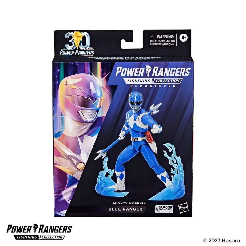 Jual Lightning Collection Power Rangers Mighty Morphin Blue Ranger ...