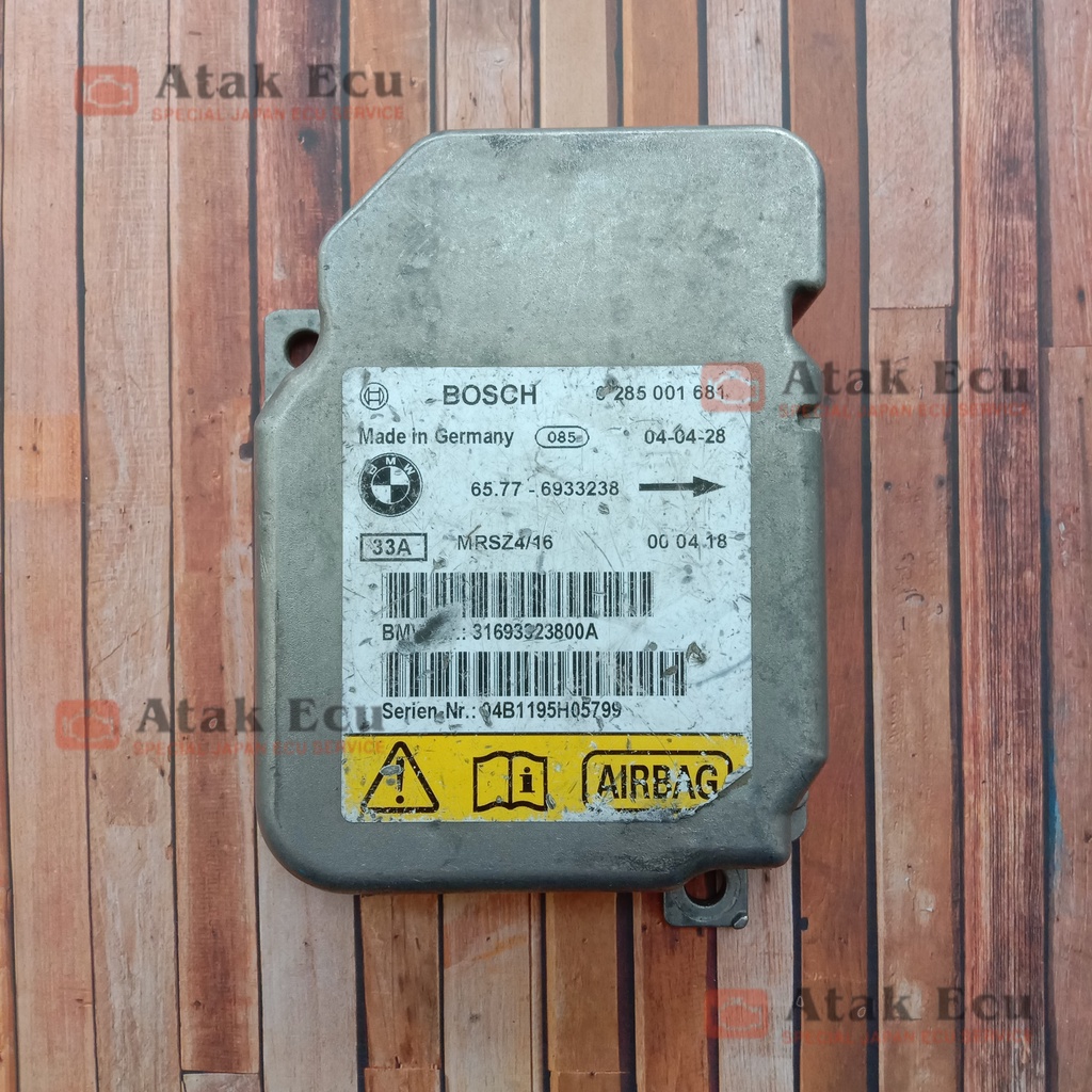Jual SRS Airbag Modul BMW E46 E53 X5 M3 - MRSZ4/16 Bosch - 6933238 ...