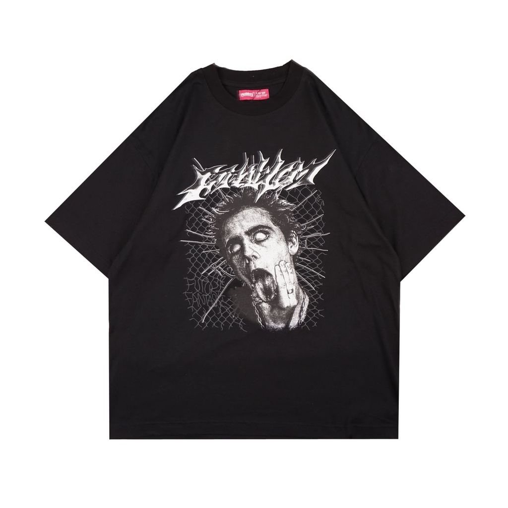 Jual Problem Club - T-Shirt Oversize - Chaos Black | Shopee Indonesia