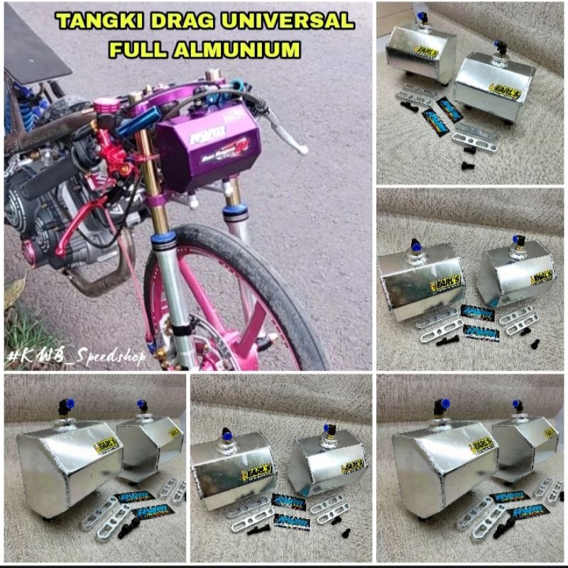 Jual Tangki drag tangki racing tangki almunium earls full cnc plus ...