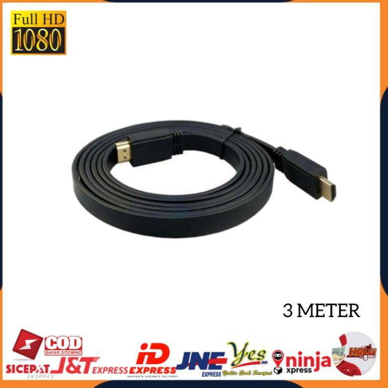 Jual [MW0SW4397] [COD] KABEL FLAT HDTV 3 METER V1.4 DARI LAPTOP PS3 KE ...