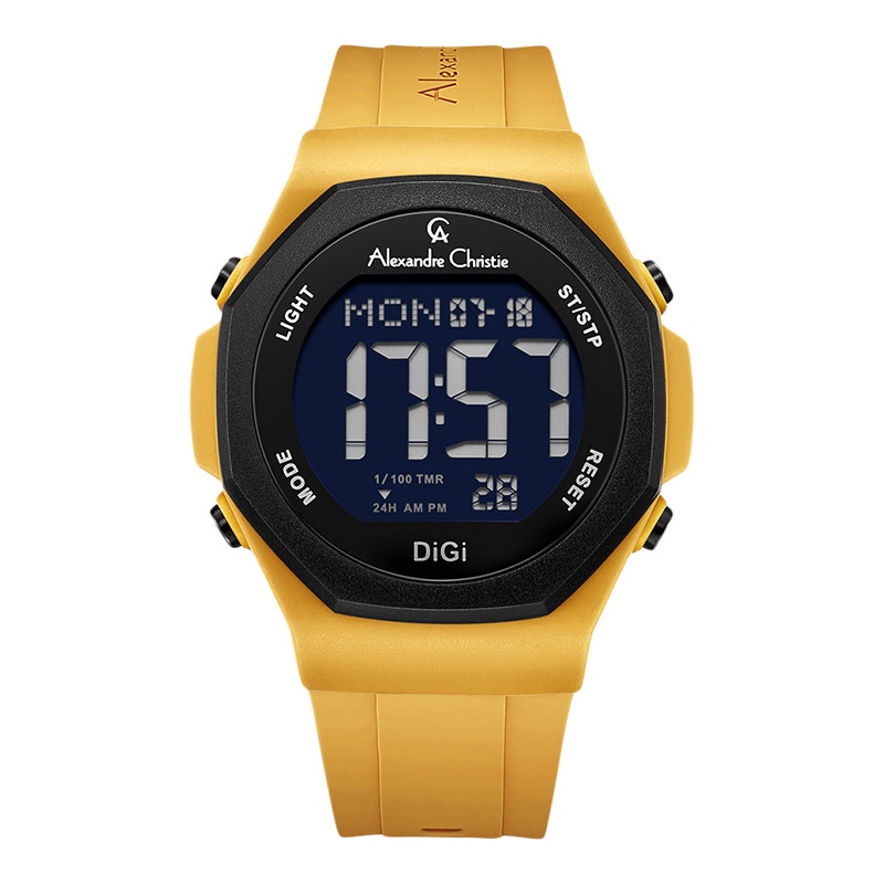 Jual Jam Tangan Pria Alexandre Christie Digi AC 9359 MH RIPBAYL Men