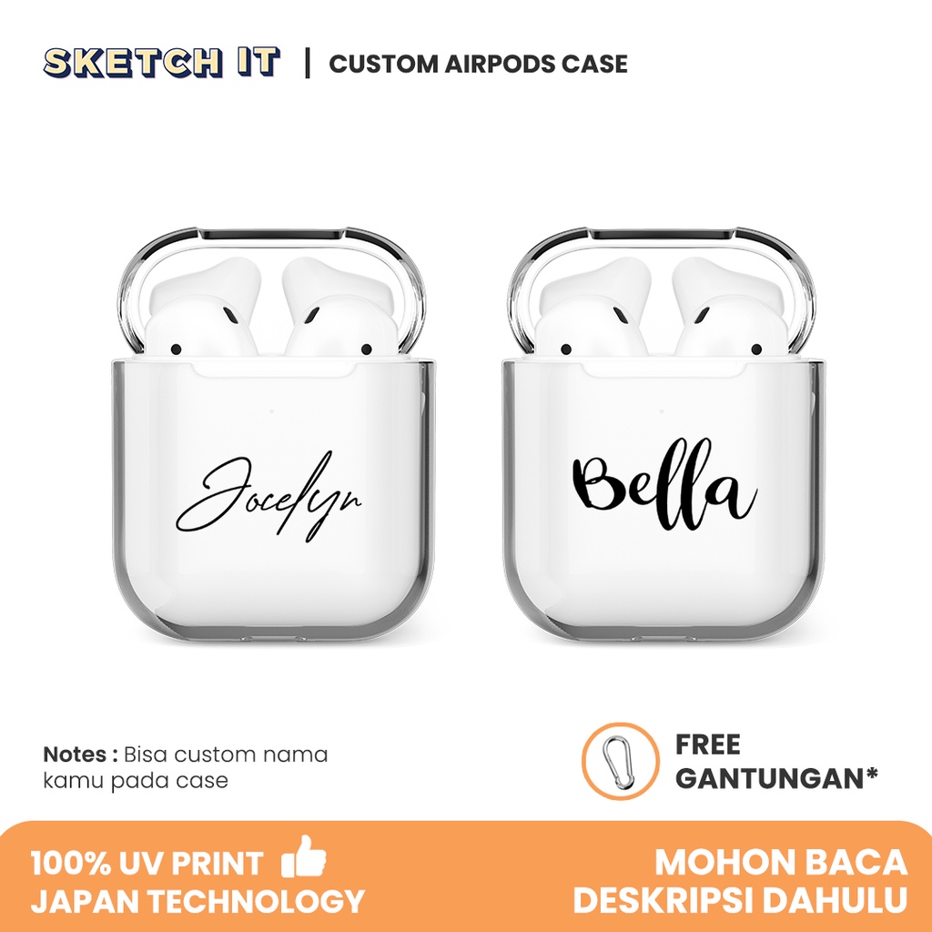 Jual Custom Airpods Case Gen 1 2 3 Airpods Pro Airpods Pro 2 Custom ...