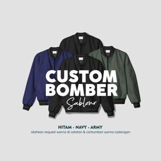 Custom bomber sale