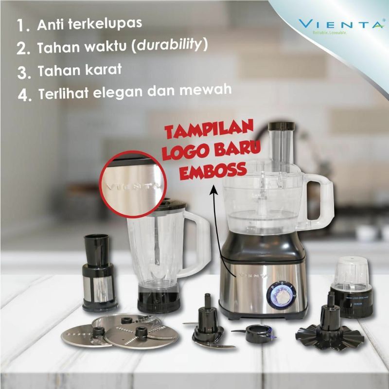 Jual FOOD PROCESSOR VIENTA FLEXIE 11in1 Shopee Indonesia