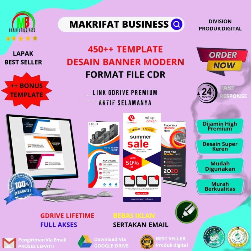 Jual 450++ DESAIN CDR TEMPLATE X BANNER FORMAT CDR (COREL DRAW) SIAP ...