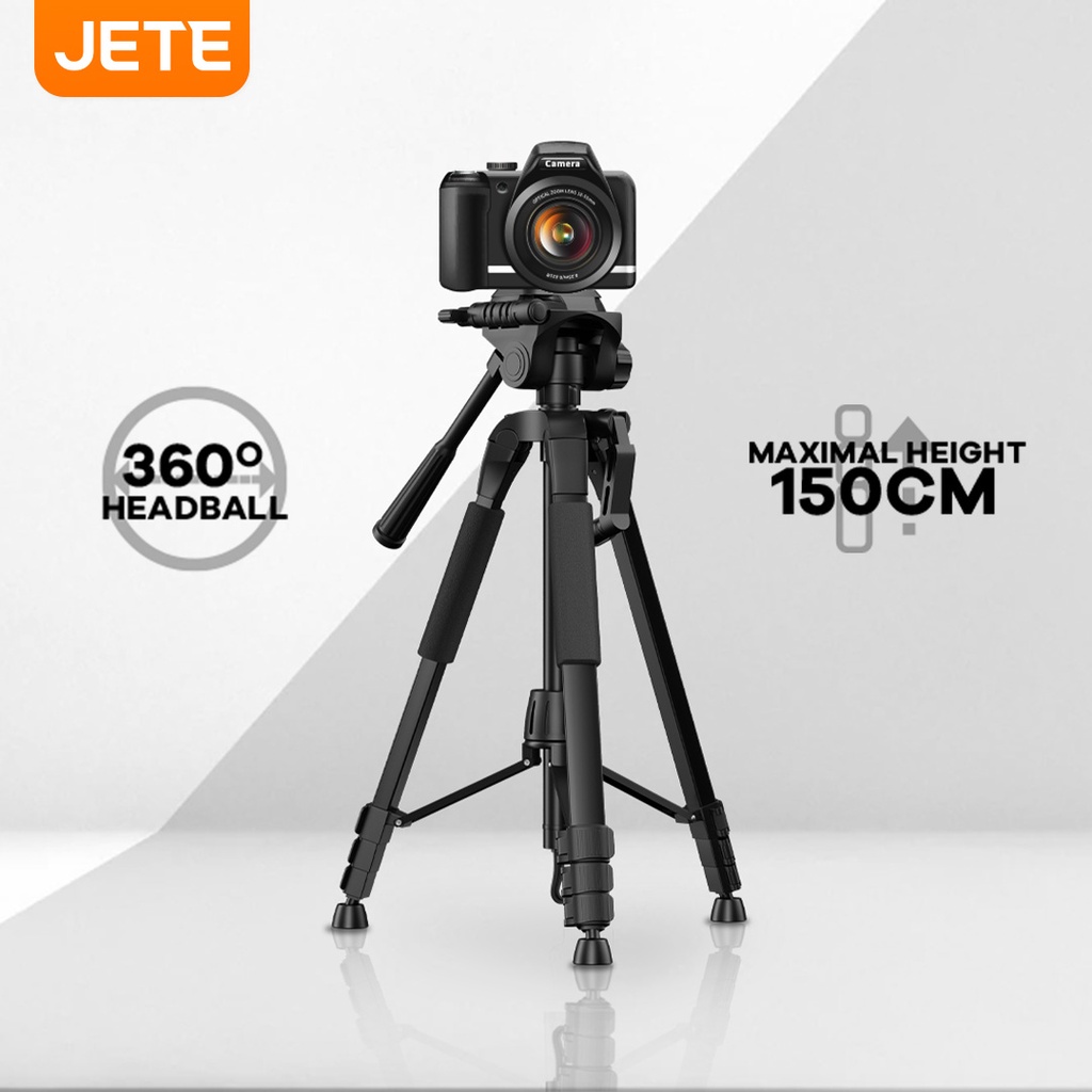 Jual Tripod Hp Kamera Dslr Mirrorless Jete H Original Shopee Indonesia