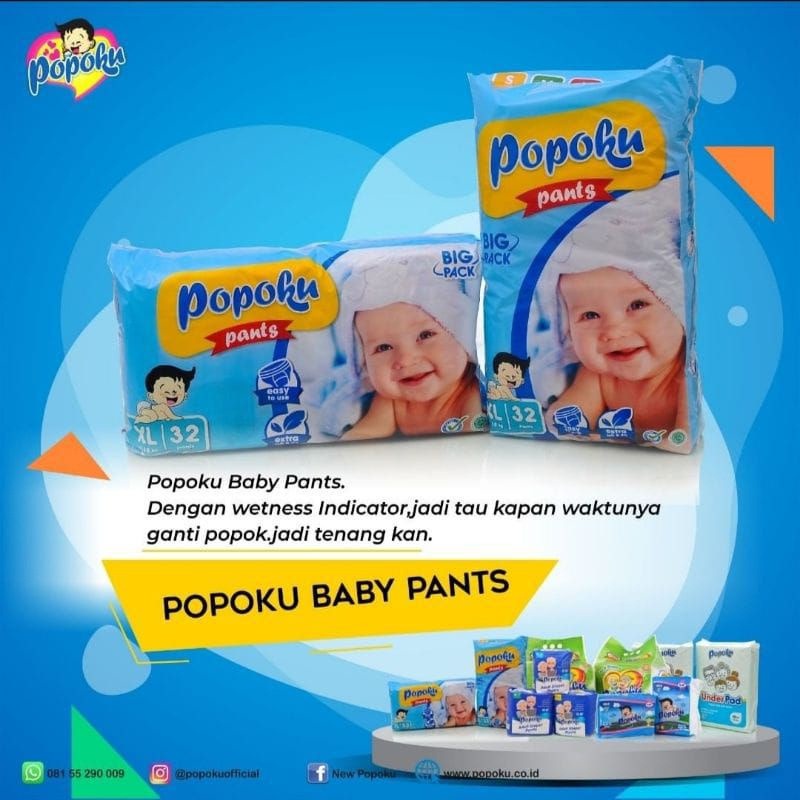 Jual Popoku Baby Pants S|M|L|XL|XXL | Shopee Indonesia