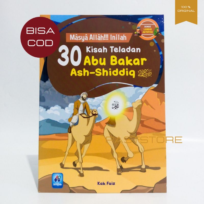 Jual Buku Anak Islami - Inilah 30 Kisah Teladan Abu Bakar Ash Shidiq ...