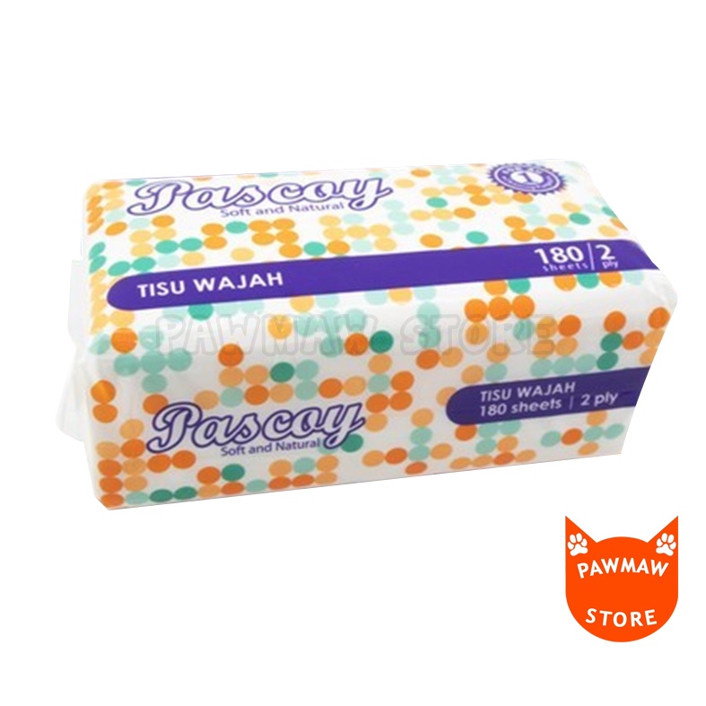 Jual Tisu Pascoy 180 Sheet 2ply | Tisu Murah 180 Sheet | Shopee Indonesia
