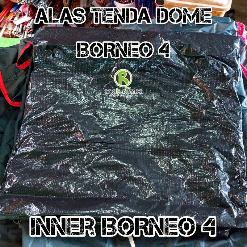 Jual ALAS INNER TENDA BORNEO 4 TENDAKI ORIGINAL TENDA DOME KAPASITAS 4