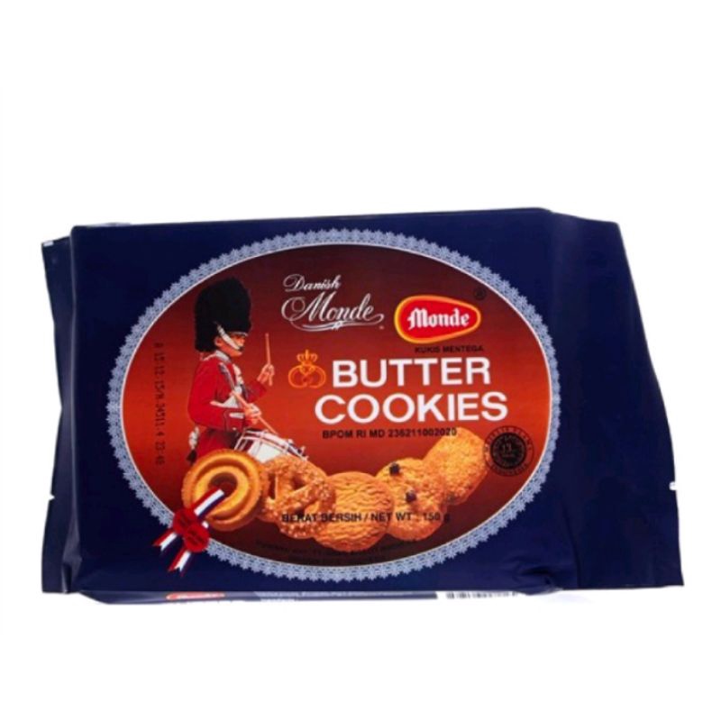 Jual Monde Biscuit Butter Cookies 150gr | Shopee Indonesia