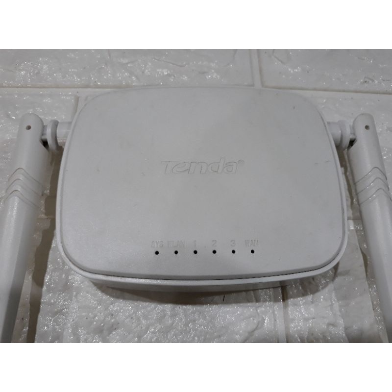 Jual Router Tenda N300 Minus Wan ssid beda dengan casing | Shopee Indonesia