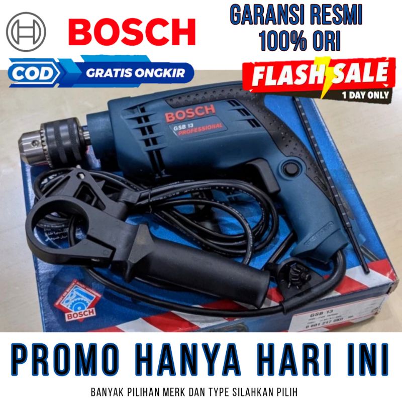 Jual bor listrik 10mm BOSCH garansi resmi PROMO 1JAM SAJA FULL FITUR YG