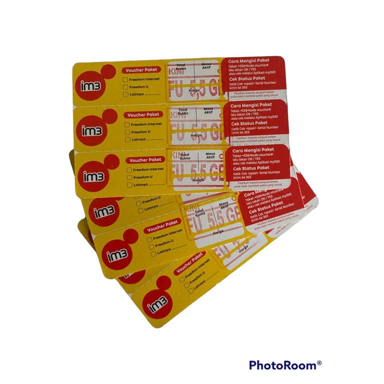 Jual Voucher Indosat Freedom Unlimited 5,5GB (Jatim, Madura, Balnus ...