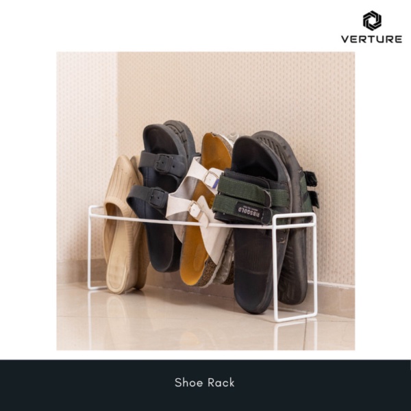 Jual Jual Rak Sepatu Besi Minimalis / Shoe Rack Minimalist - Putih ...
