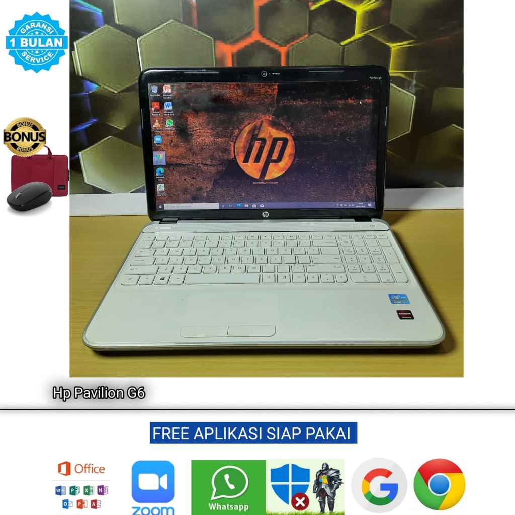 Jual Laptop Hp Pavilion G6 Core I7 Ram 4gb Hdd 500gb Windows 10 Siap Pakai Shopee Indonesia 9117