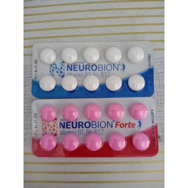 Jual Neurobion Tablet Dan Neurobion Forte Untuk Pegal Pegal Capek ...