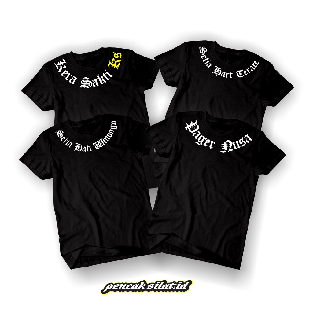 Jual T SHIRT IPSI IKATAN PENCAK SILAT INDONESIA kaos psht / kaos pagar ...